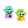 Halloween Zombie Chomper Clothespin Craft Kit - Makes 12 Image 1