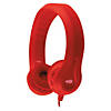 HamiltonBuhl Flex-Phones&#8482; Indestructible Foam Headphones, Red Image 1