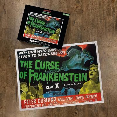 Hammer Horror Frankenstein 500 Piece Jigsaw Puzzle Image 2