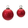 Hammered Ball Ornament (Set Of 4) 3"D, 4"D Glass Image 1