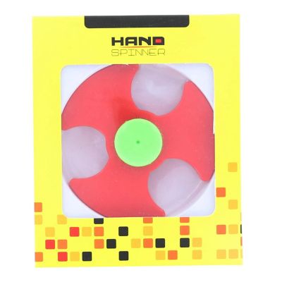 Hand Fidget Spinner  Red Circle Image 1