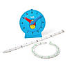 Hand2Mind Magnetic Demonstration Advanced NumberLine Clock Image 2