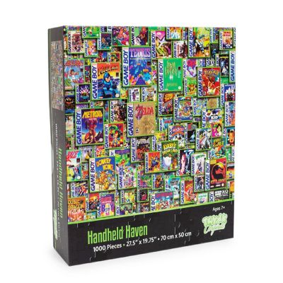 Handheld Haven Retro Games 1000-Piece Jigsaw Puzzle Image 1
