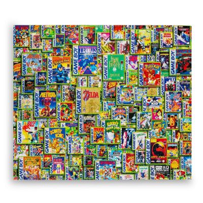 Handheld Haven Retro Games 1000-Piece Jigsaw Puzzle Image 2
