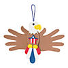 Handprint Patriotic Eagle Foam Craft Kit - Makes 12 Image 1