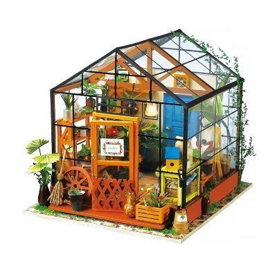 HandsCraft DIY 3D Dollhouse Puzzle - Cathy's Flower House Image 1