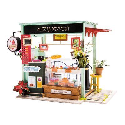 HandsCraft DIY 3D Dollhouse Puzzle - Ice Cream Station Image 1
