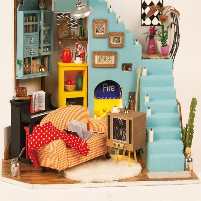 HandsCraft DIY 3D Dollhouse Puzzle - Joy's Living Room Image 2
