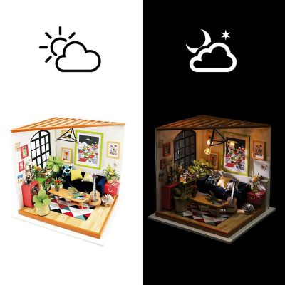 HandsCraft DIY 3D Dollhouse Puzzle - Locus' Sitting Room Image 2