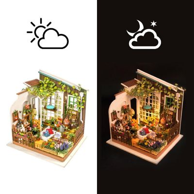 HandsCraft DIY 3D Dollhouse Puzzle - Miller's Garden Image 2