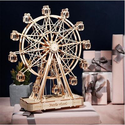 HandsCraft DIY 3D Music Box Puzzle - Ferris Wheel - 232 pcs Image 2