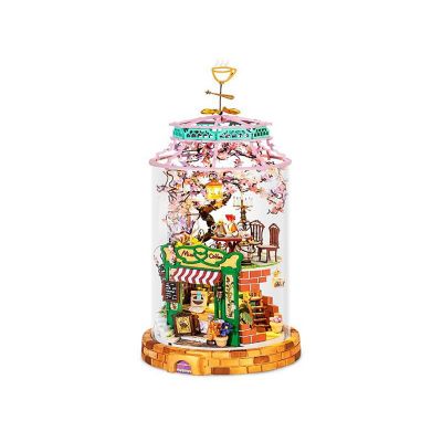 HandsCraft DIY 3D Mysterious World Clear Tower - Magical Cafe 151 pieces Image 1