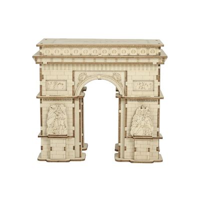 HandsCraft DIY 3D Wood Puzzle - Arc De Triomphe - 118pcs Image 1