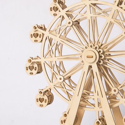 HandsCraft DIY 3D Wood Puzzle - Ferris Wheel - 120pcs Image 3