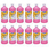 Handy Art Little Masters Tempera Paint, Pink, 16 oz., Pack of 12 Image 1