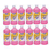 Handy Art&#174; Little Masters&#8482; Washable Tempera Paint, 16 oz, Pink, Pack of 12 Image 1