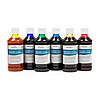 Handy Art Washable Liquid Watercolors, 8 oz., Primary Colors, Set of 6 Image 1