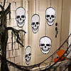 Hanging Skeleton Skull Decoration - 12 Pc. Image 2