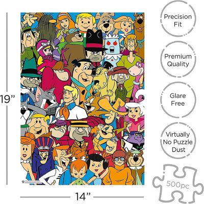Hanna Barbera Cast 500 Piece Jigsaw Puzzle Image 1
