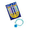 Hanukkah Bracelets with Card - 12 Pc. Image 2