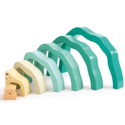 Hape: Arctic Polar Bear Stacking Blocks - Wooden Nesting Toy, 2+ Image 1