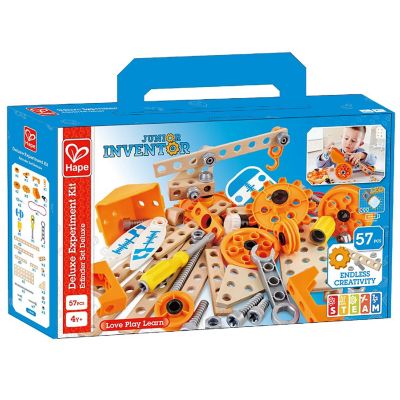 Hape Deluxe Experiment Kit &amp;#8211; Junior Inventor STEM Construction Set Image 1