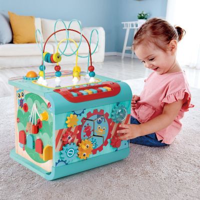 Hape: Explore &amp; Learn Magic Cube - 5 Unique Play Modes &amp; Themes, 1+ Image 1