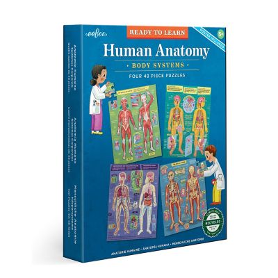 Hape Human Body Jigsaw Puzzle, 60 Oversized Pieces Image 1