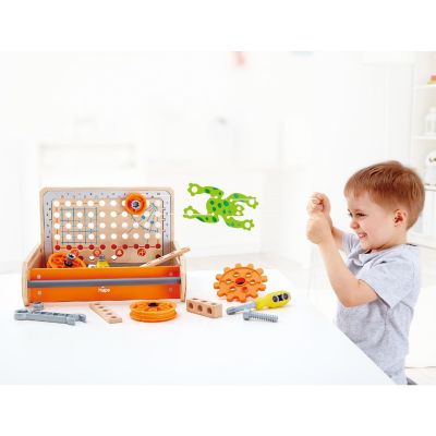 Hape Junior Inventor: 32 Piece Science Experiment Toolbox Image 2