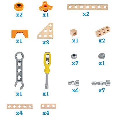Hape Junior Inventor: Experiment 42 Piece Starter Kit Image 2