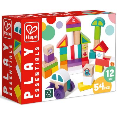 Hape Play Essentials: Monster Stacking Blocks - Space Image 1
