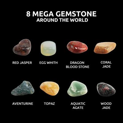 Hape: Science Can - America Wave Gemstone Dig Kit - Ages 6+ Image 3