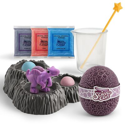 Hape: Science Can: Crystal Dinosaur Growing Kit - Edaphosaurus - 8+ Image 1