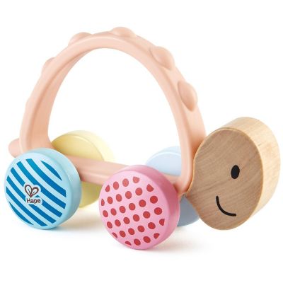 Hape: Turbo Turtle - Baby Teether &amp; Push Toy,10Mo+ Image 1