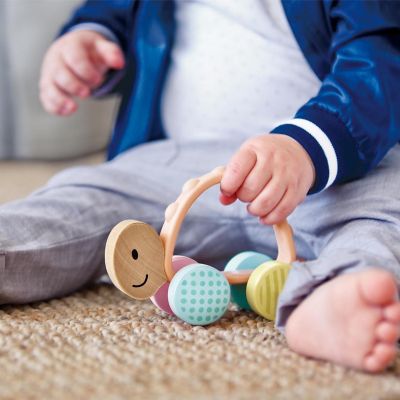 Hape: Turbo Turtle - Baby Teether &amp; Push Toy,10Mo+ Image 2