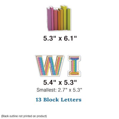 Happily Ever Elementary Creatively Inspired Subject Pegboards Bulletin Board Set Image 3