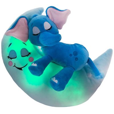 Happpy Nappers: Lullabrites Moon Pet - Elephant - Blue Image 2