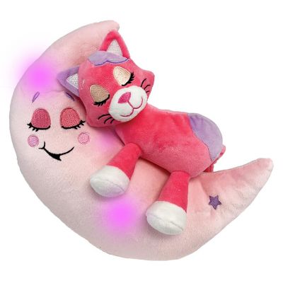 Happpy Nappers: Lullabrites Moon Pet - Pink Cat Image 2