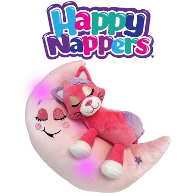 Happpy Nappers: Lullabrites Moon Pet - Pink Cat Image 3