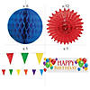 Happy Birthday Banner Decorating Kit - 20 Pc. Image 1
