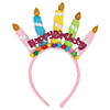 Happy Birthday Candles Headband Image 1