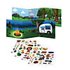 Happy Campers Reusable Sticker Tote Image 2