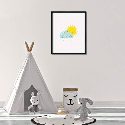 Happy Cloud and Sun Art 8.5x11in 1-Pack Image 3