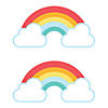 Happy Day Rainbow Bulletin Board Cutouts - 48 Pc. Image 1