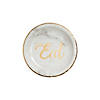 Happy Eid Marble Paper Dessert Plates - 8 Ct. Image 1
