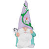 Happy Gardening Gnome with Shovel Outdoor Garden Statue - 8" Image 1