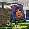 Happy Halloween Pumpkin in a Witch Hat Outdoor House Flag 28" x 40" Image 2