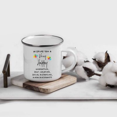 Happy Isolation Birthday 11oz Mug Image 1