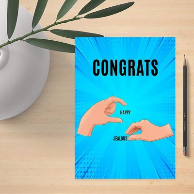 Happy Jealous Congratulations 8.5x11IN Image 2