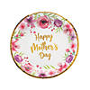 Happy Mother&#8217;s Day Floral Paper Dinner Plates - 8 Ct. Image 1